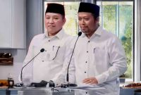 Foto: H. Slamet Junaidi Dan KH. Ahmad Mahfud, Bupati Dan Wakil Bupati Sampang