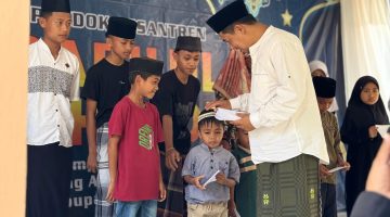 Ponpes Sabilul Muhtadin Gelar Isthifalan dan Santunan Anak Yatim.
