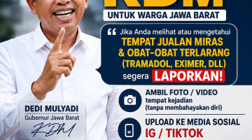 KDM Ajak Warga Aktif Laporkan Peredaran Miras dan Obat-obatan Terlarang Melalui Media Sosial