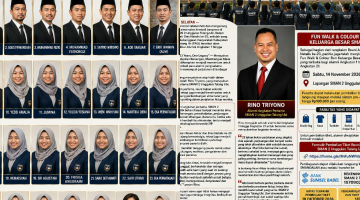 Rino Triyono Ketua Umum DPP AKPERSI, Alumni Angkatan Pertama SMA N 2 Unggulan Talang Ubi – Pali.